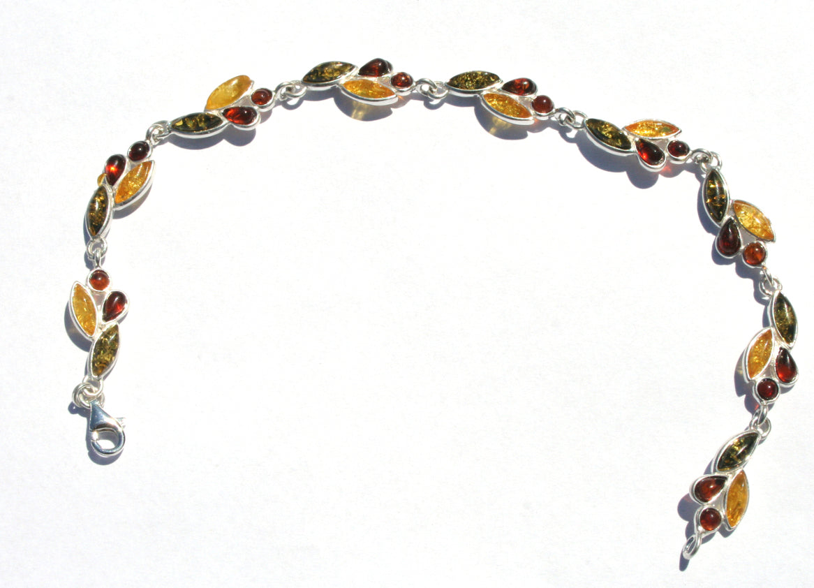 Amber Bracelet Colorful/Brown