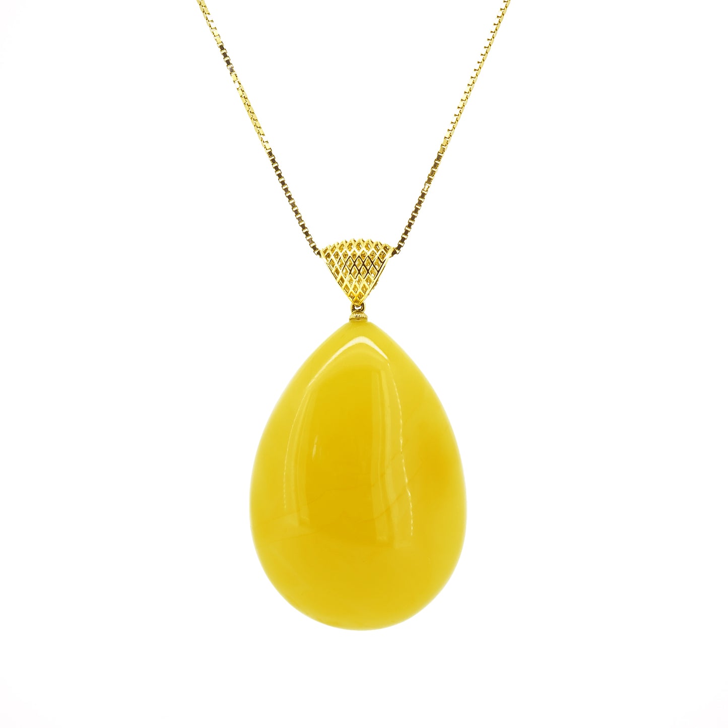Lemon Drop Amber Stone