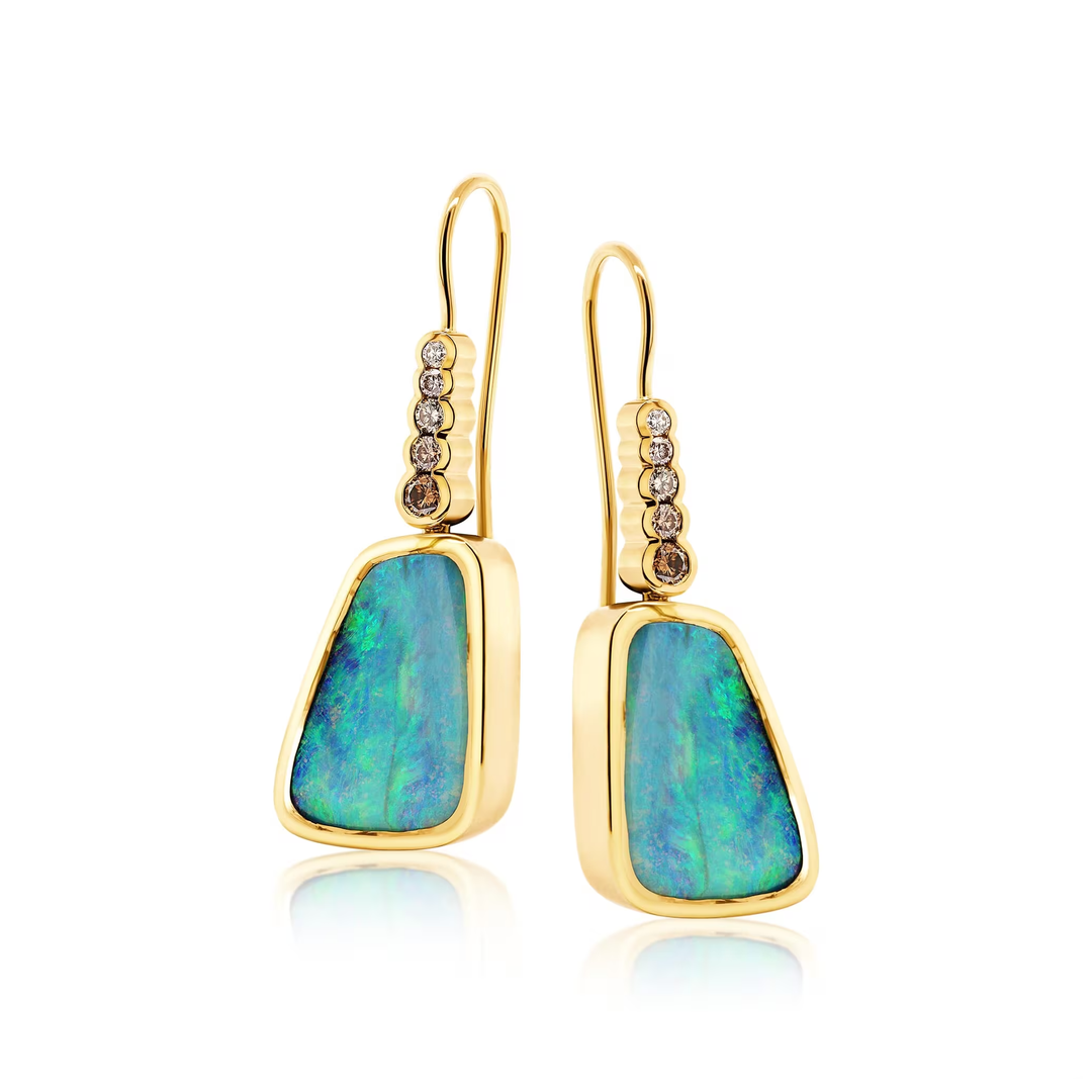 Opal Earrings