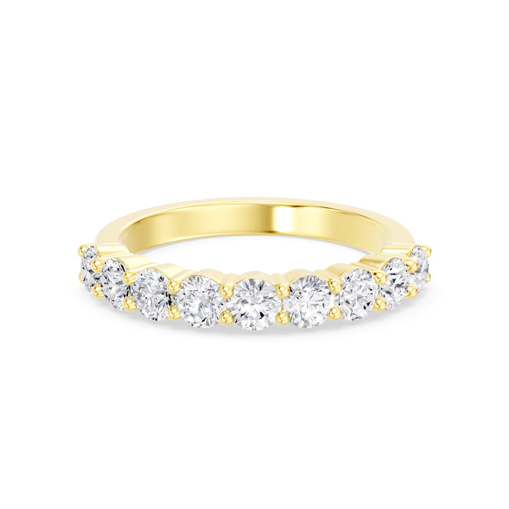 Nona-Stone Wedder Ring