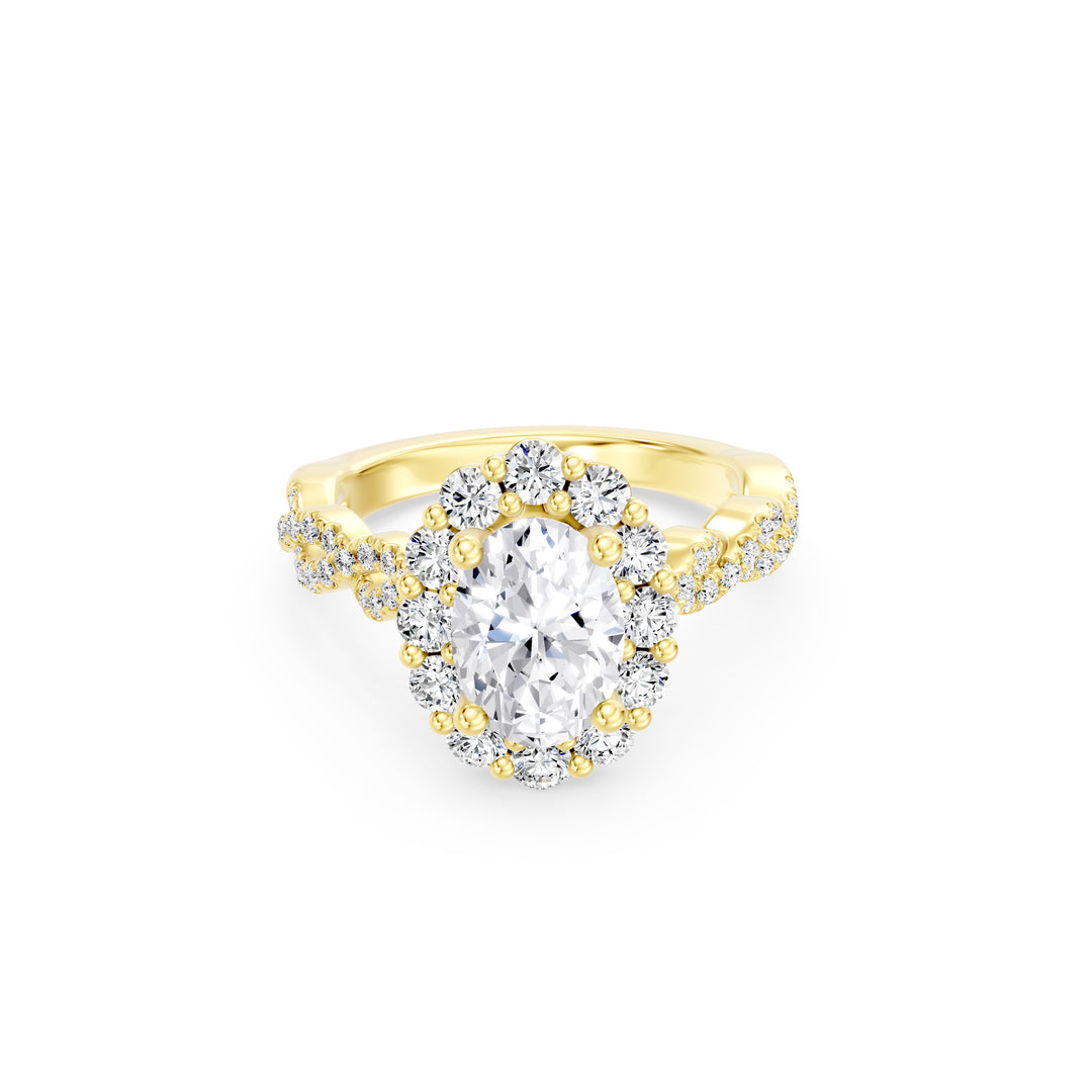 Oval Engagement Ring