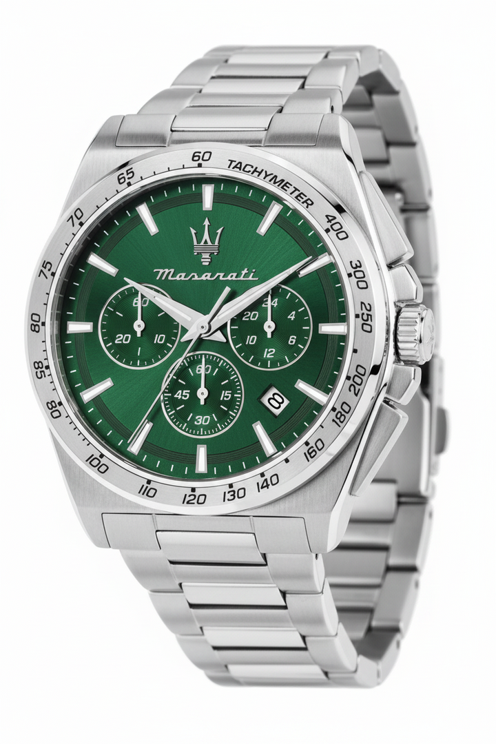 Maserati Velocita Chronograph Green Dial