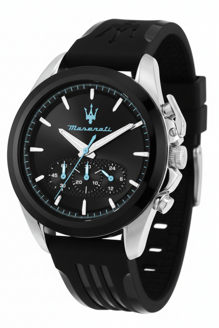 Maserati Traguardo Chronograph Black Dial