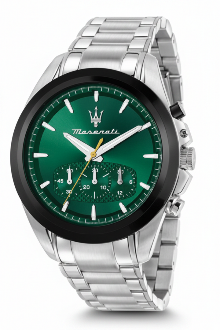 Maserati Traguardo Chronograph Green Dial