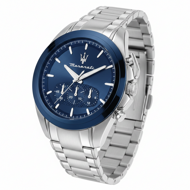 Maserati Traguardo Chronograph Blue Dial