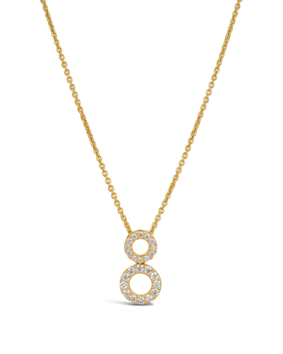 Double Halo Necklace