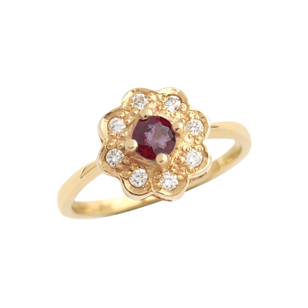 Daisy Ruby Ring