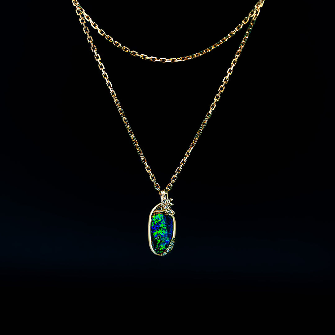 Boulder Opal Pendant