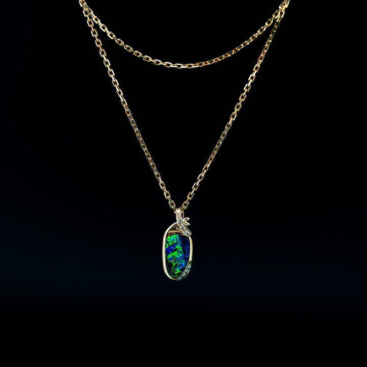 Boulder Opal Pendant