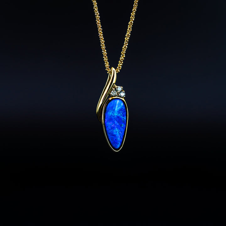 Boulder Opal Pendant