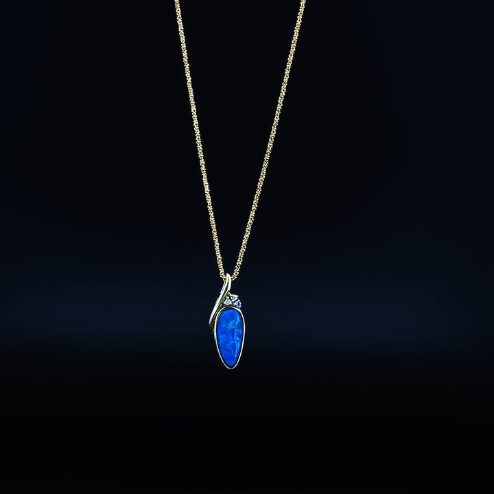 Boulder Opal Pendant