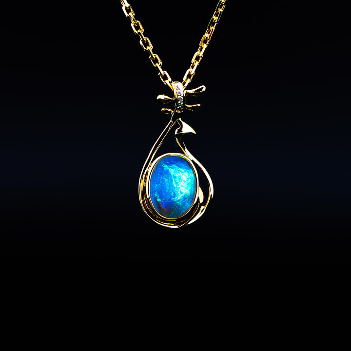 Crystal Opal Pendant