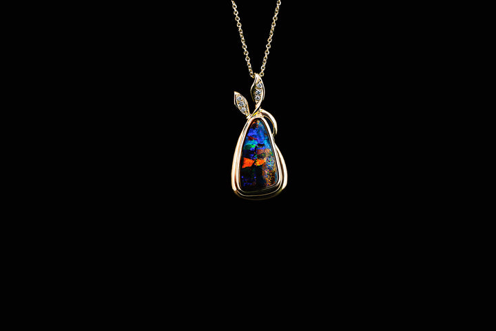Boulder Opal Pendant