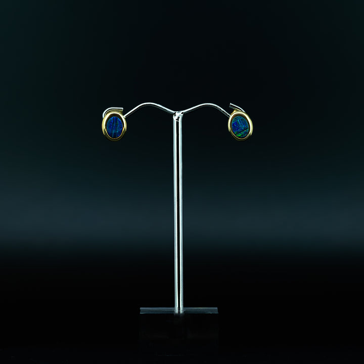Doublet Opal Earrings