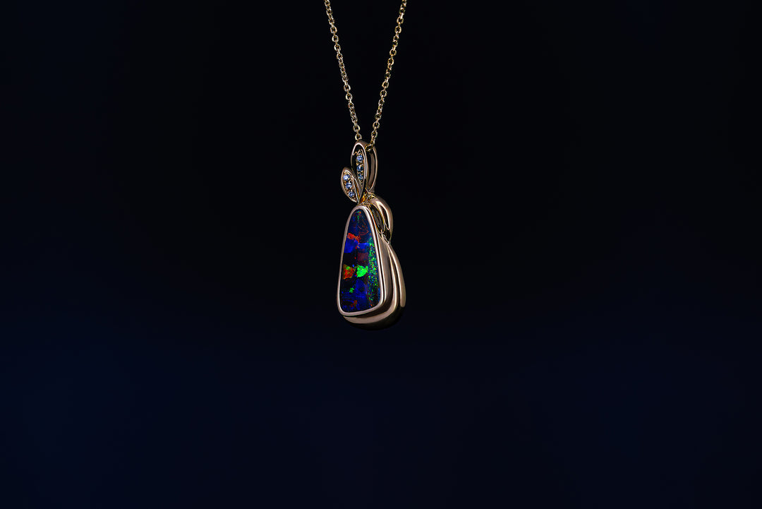 Boulder Opal Pendant