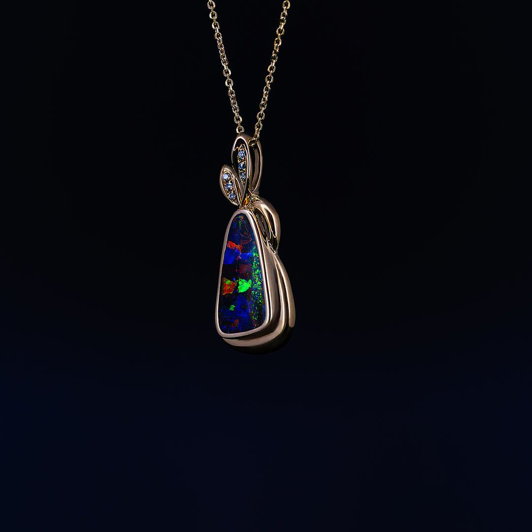 Boulder Opal Pendant
