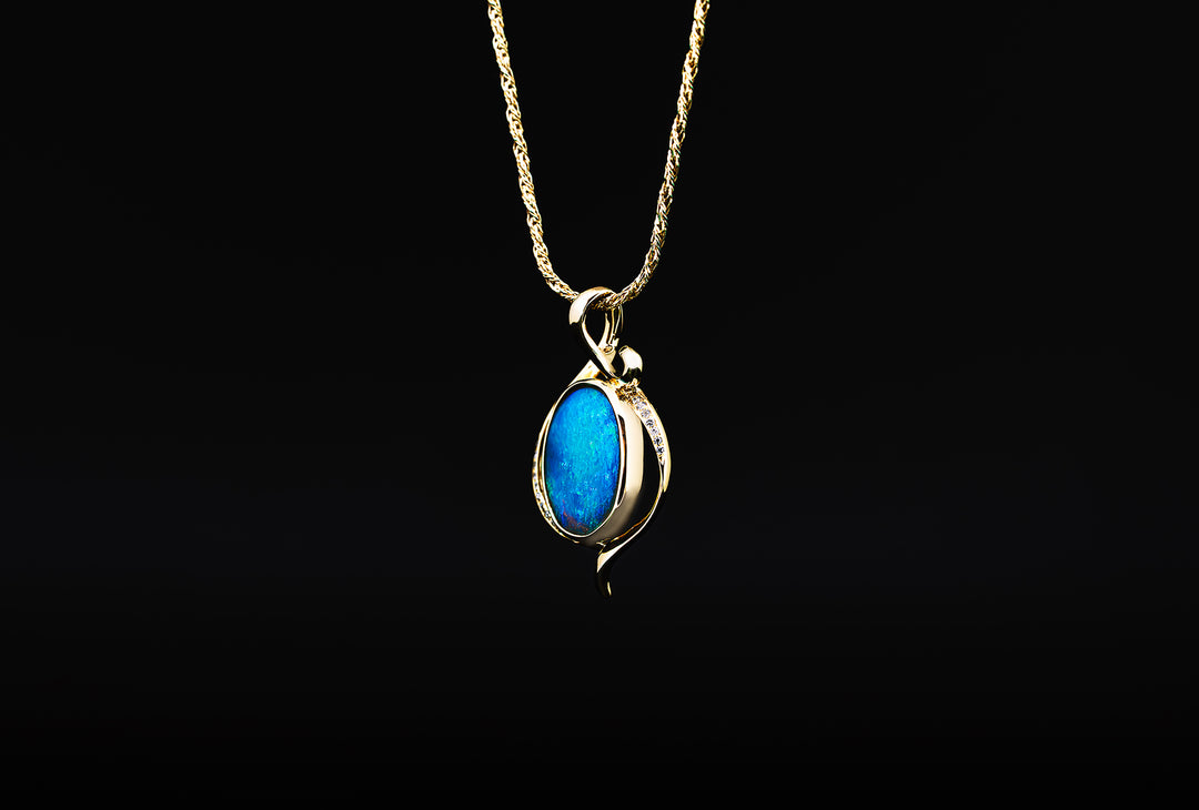 Opal Crystal Pendant