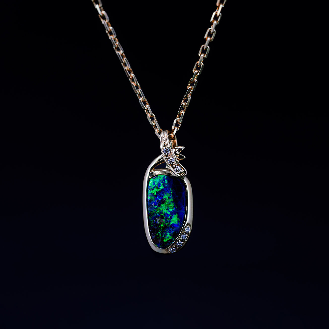 Boulder Opal Pendant