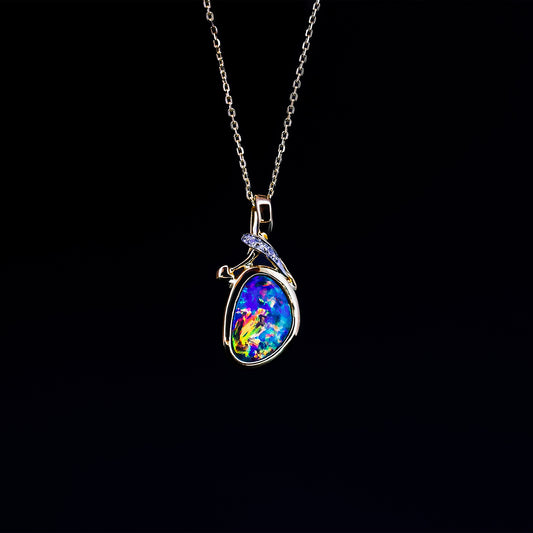 Opal Doublet Pendant