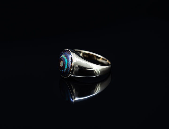 Boulder Opal Ring