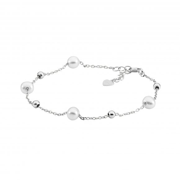 Freshwater Pearl Silver Brace