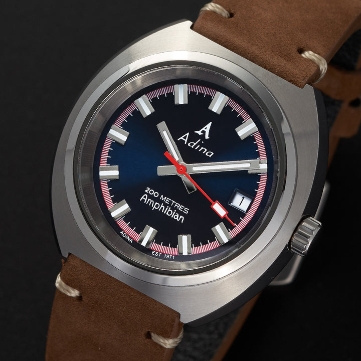 Adina Amphibian Vintage Sports Watch CT108 SKXS