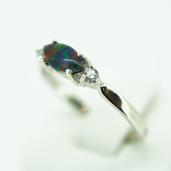 Opal Rings, Opal Rings Boulder, opal jewellery, triplet opal, boulder opal ring, dress ring, engagement ring, wedding ring, Black opal, lighting ridge