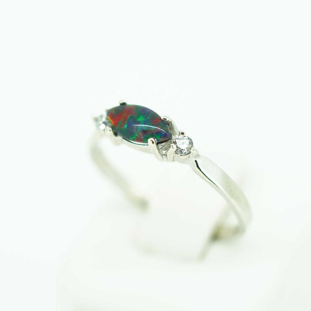 Opal Rings, Opal Rings Boulder, opal jewellery, triplet opal, boulder opal ring, dress ring, engagement ring, wedding ring, Black opal, lighting ridge