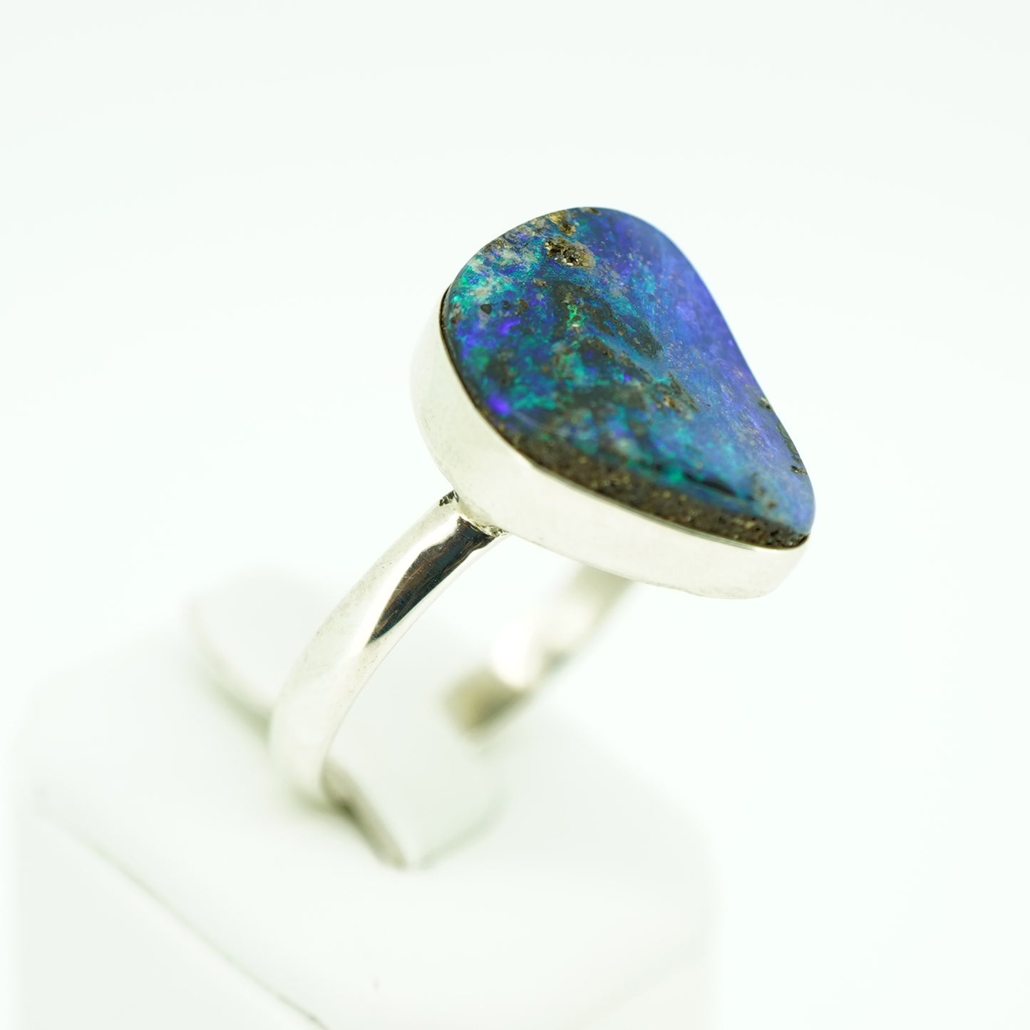 Opal Rings, Opal Rings Boulder, opal jewellery, triplet opal, boulder opal ring, dress ring, engagement ring, wedding ring, Black opal, lighting ridge