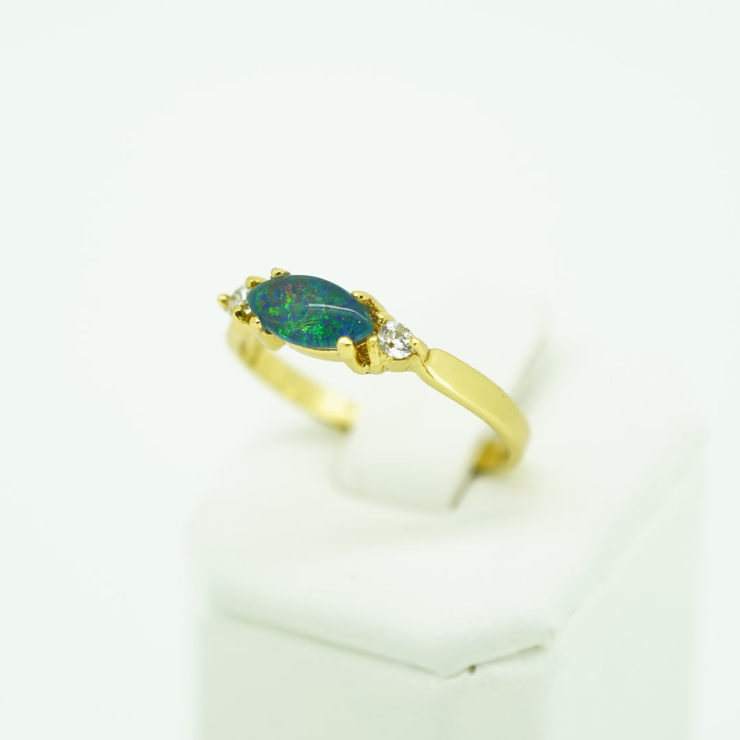Opal Rings, Opal Rings Boulder, opal jewellery, triplet opal, boulder opal ring, dress ring, engagement ring, wedding ring, Black opal, lighting ridge
