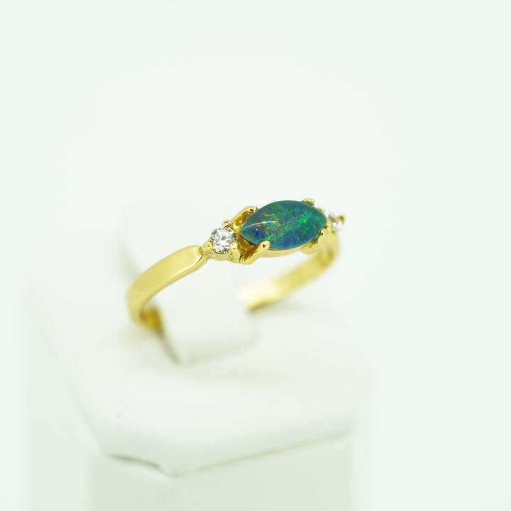 Opal Rings, Opal Rings Boulder, opal jewellery, triplet opal, boulder opal ring, dress ring, engagement ring, wedding ring, Black opal, lighting ridge