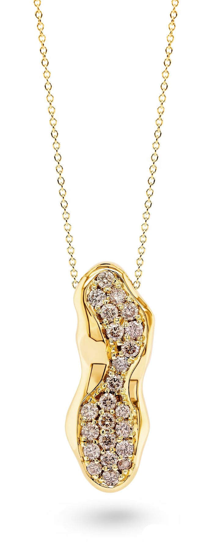 Champagne Diamond Pendant