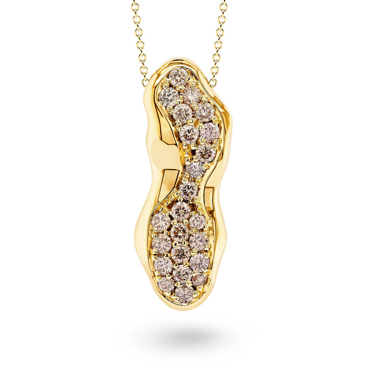 Champagne Diamond Pendant