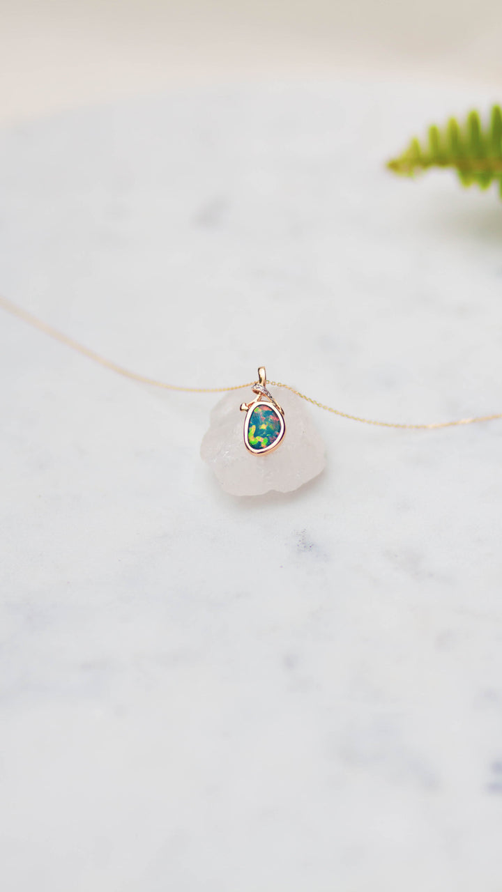 Opal Doublet Pendant