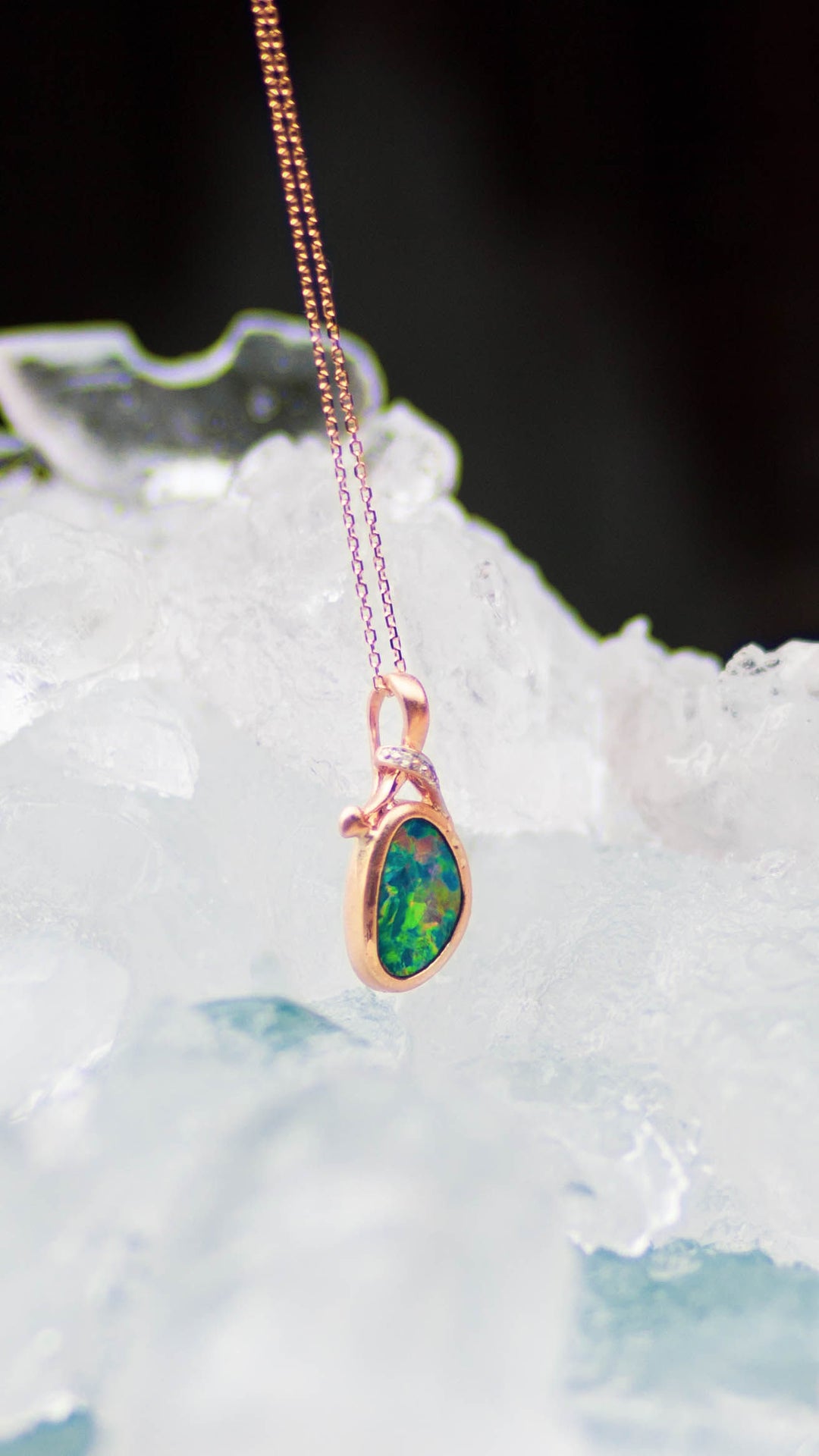 Opal Doublet Pendant