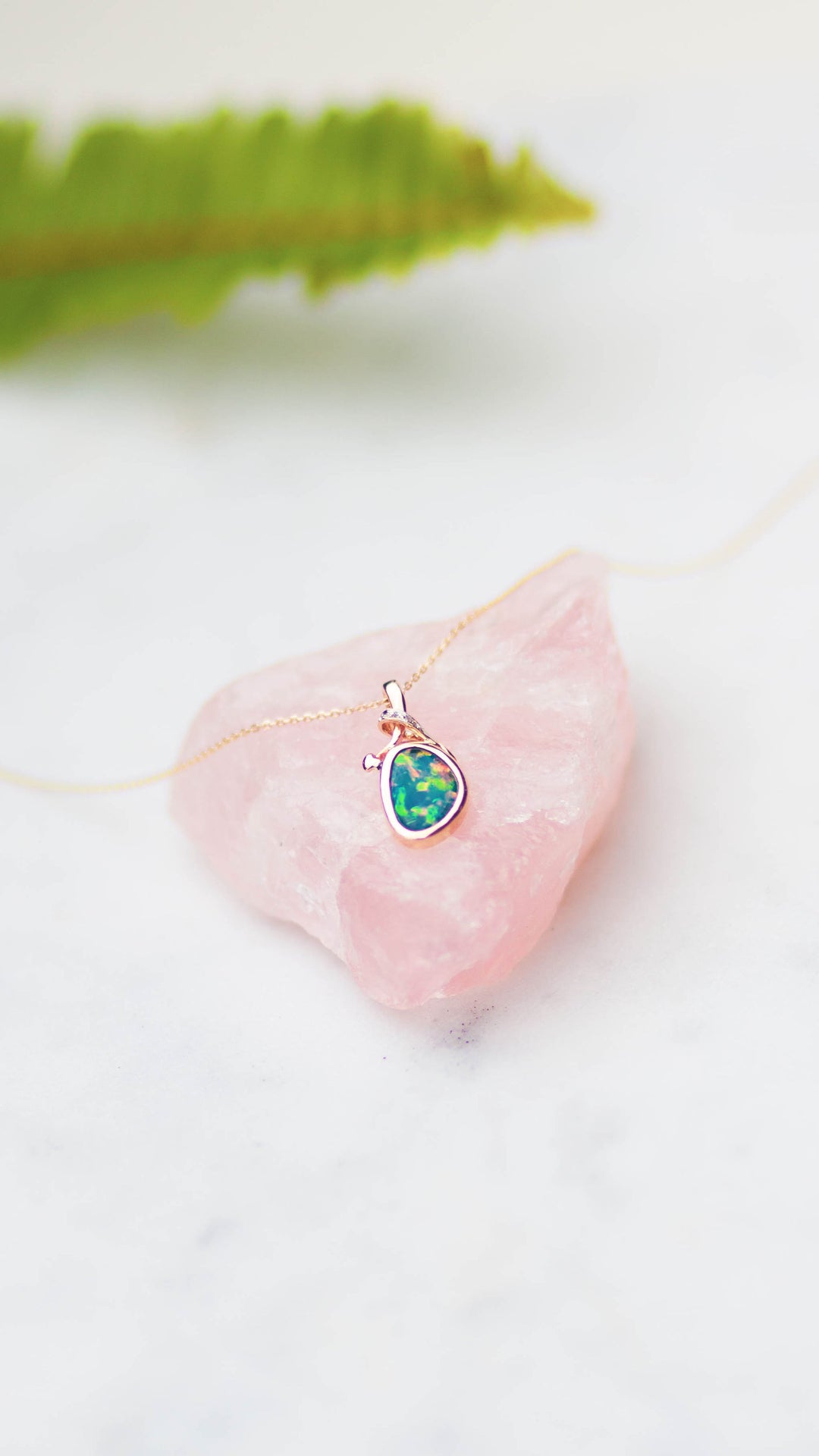 Opal Doublet Pendant