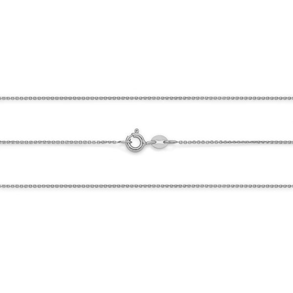 9ct Trace Link Chain 45cm