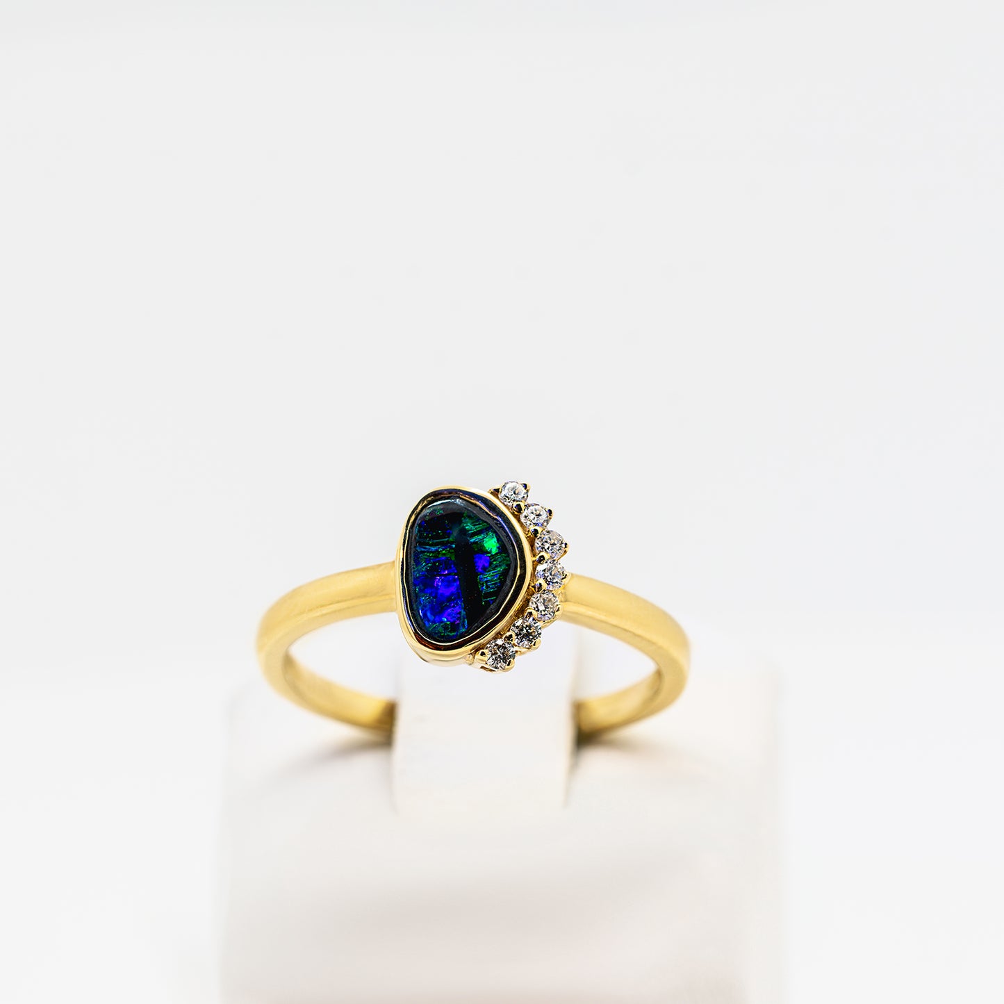 Boulder Opal Ring