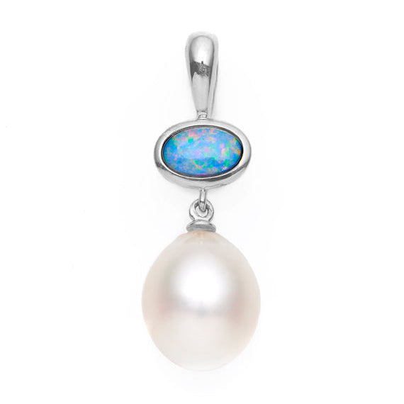 Enhance your wardrobe with a touch of individuality by choosing our light opal pendant, crafted in either 9ct yellow gold or sterling silver. Named in honour of one of Australia&