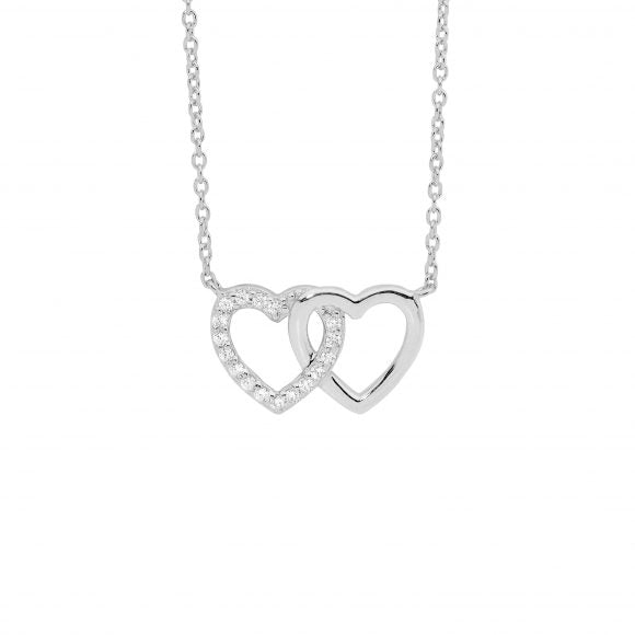 Double Heart Necklace