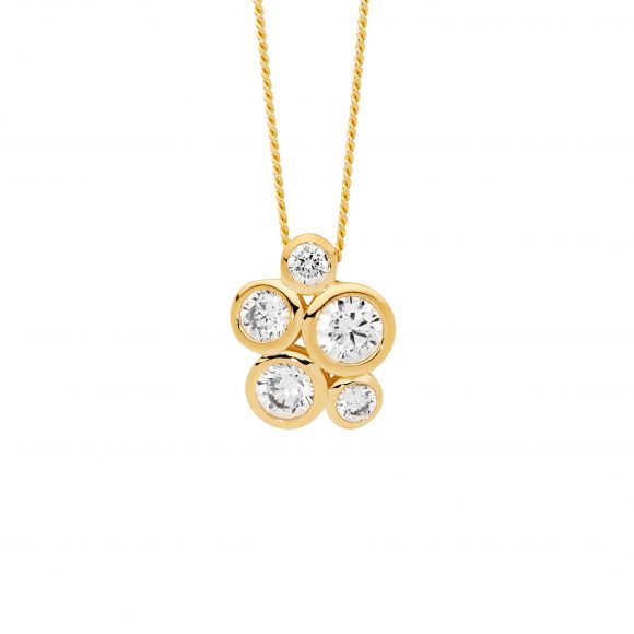 Bezel Sprinkle Pendant