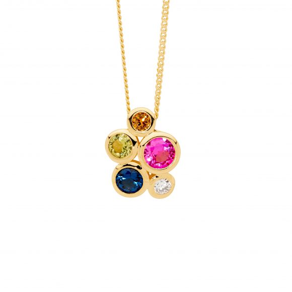 Bezel Sprinkle Pendant