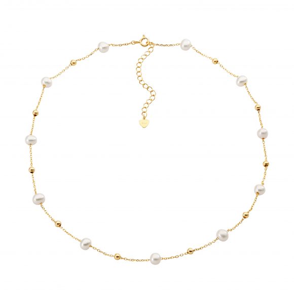 Freshwater Pearl Silver Necklace