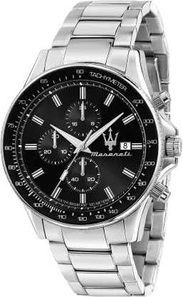 Maserati SFIDA Black Chronograph 44MM