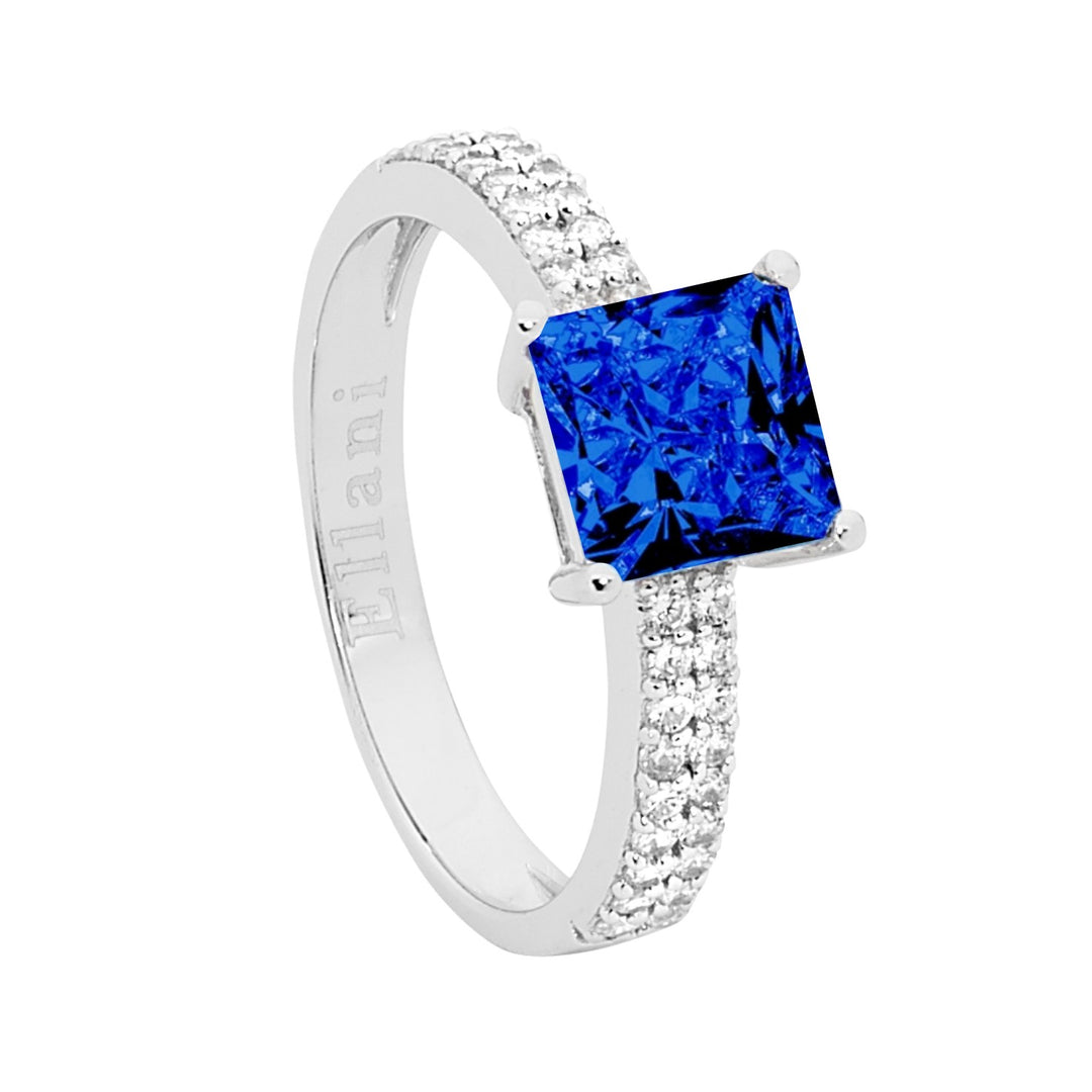 Cushion Zirconia Ring