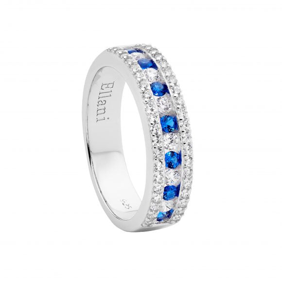 All-Round Cubic Zirconia Ring