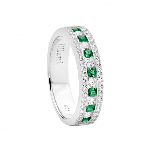 All-Round Cubic Zirconia Ring