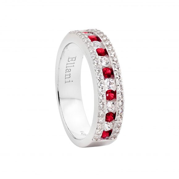 All-Round Cubic Zirconia Ring
