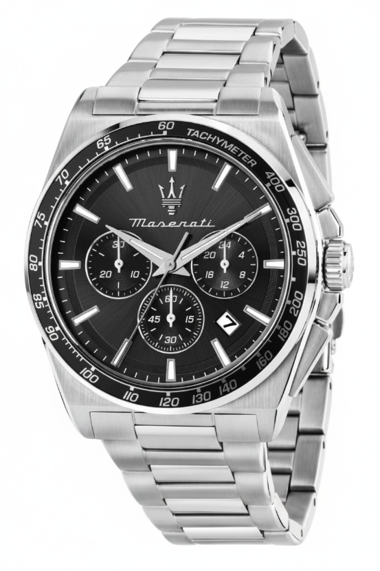 Maserati Velocita Chronograph Black Dial