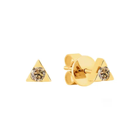 Triangle Stud Earrings